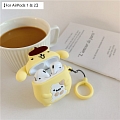 Lovely Pom Pom Purin | Airpod Case | Silicone Case for Apple AirPods 1, 2, Pro (81804)
